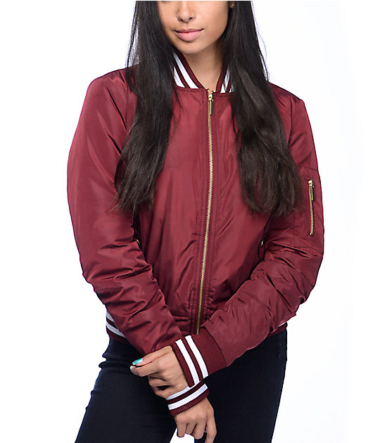 athletic bomber jacket womens