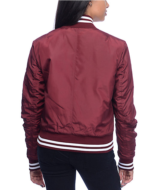 athletic bomber jacket womens