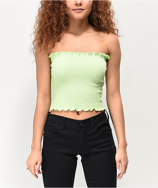 mint tube top