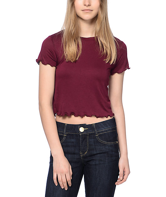 lettuce trim shirt 