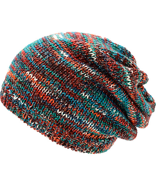 Multicolor beanie clearance