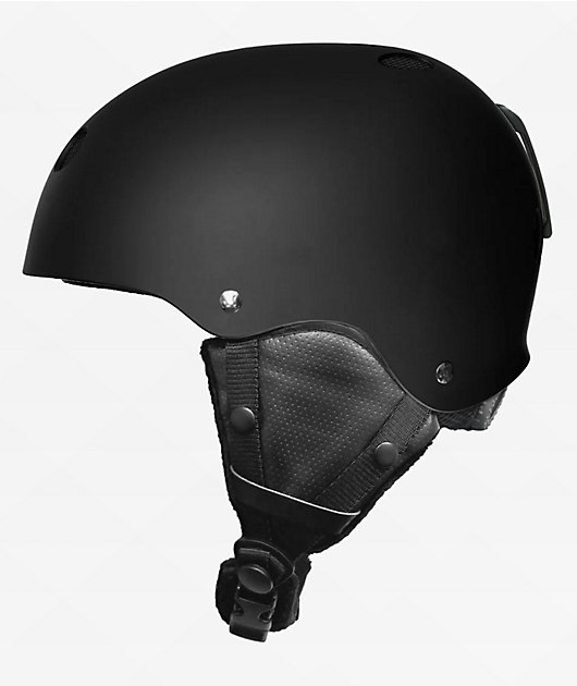 Triple Eight Halo Standard Black Snowboard Helmet | Zumiez
