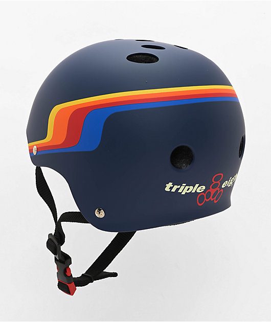 Triple Eight Pacific Beach Blue Helmet