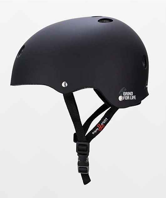 Triple Eight Sloan Dual Certified Black Skateboard Helmet | Zumiez