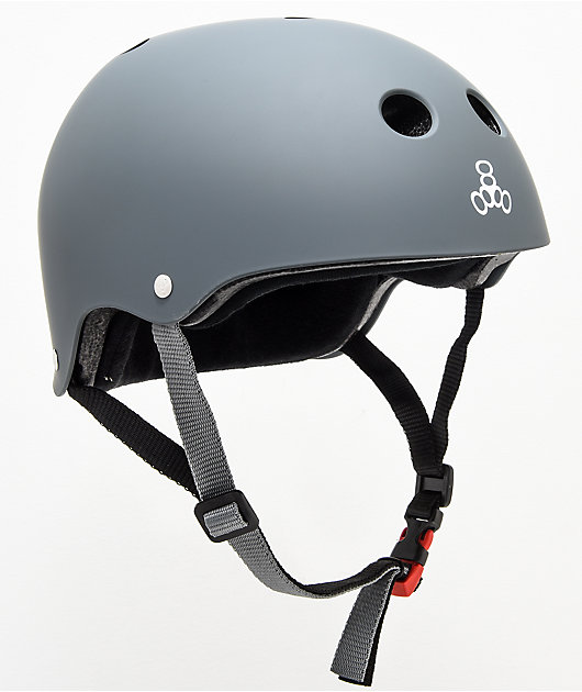 Red Metallic L Triple Eight Protective Gear 1011 Triple 8 Standard Liner Skateboarding Helmet