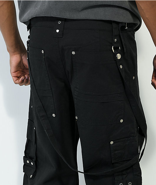 Tripp Black Step Chain Zip-Off Pants