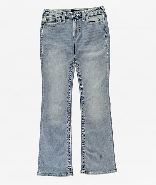 パンツ true religion BECCA mid rise bootcut BECCA MID RISE FLAP BOOTCUT JEAN - Medium Dreamy Wash | True