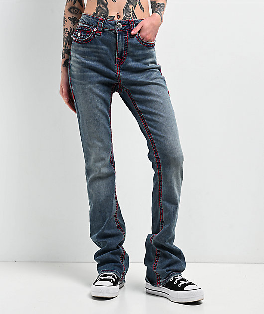 Bootleg jeans boho style! popular