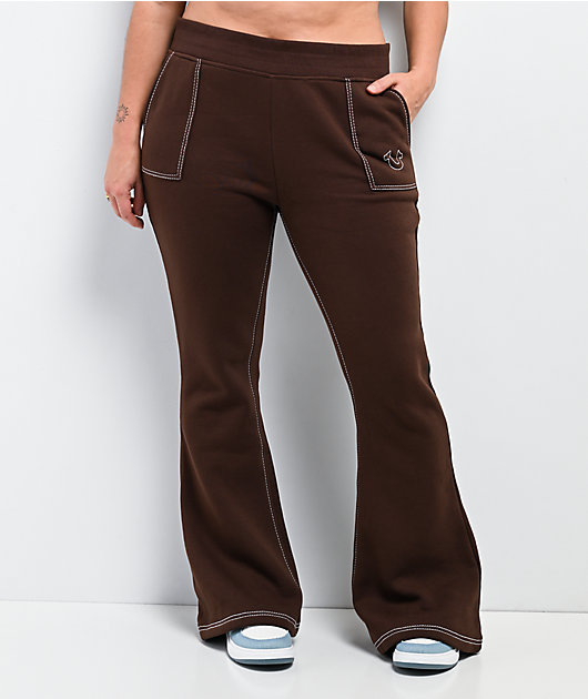 True Religion Big T Burlwood Flare Sweatpants