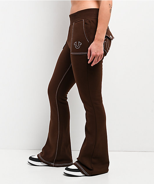 True Religion Big T Burlwood Flare Sweatpants | Zumiez