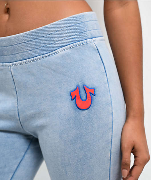 Blue true religion sweatpants hotsell