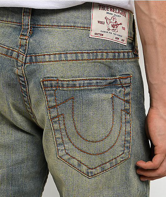 True Religion Billy Big T Blue Wash Bootcut Jeans