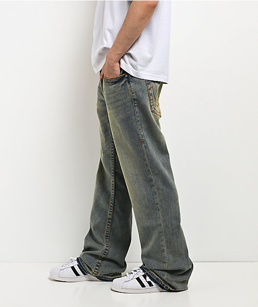 True Religion Billy Big T Blue Wash Bootcut Jeans
