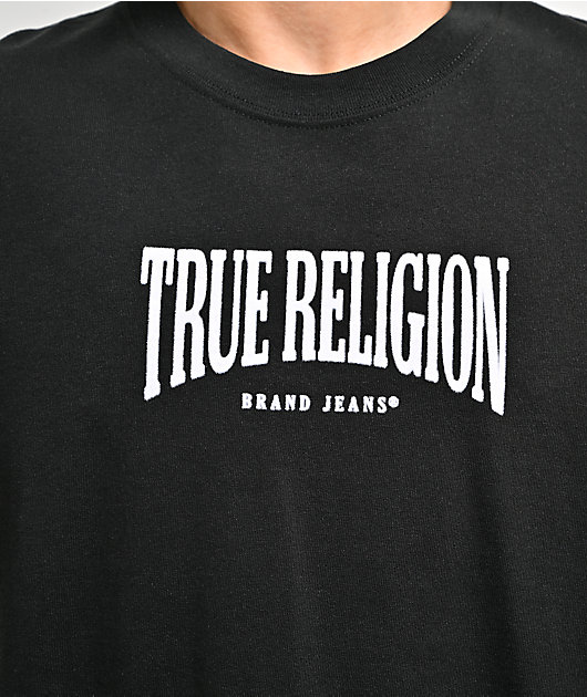 True Religion Buddha Arch Black T-Shirt