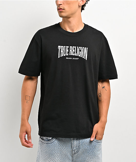 True Religion Buddha Arch Black T-Shirt
