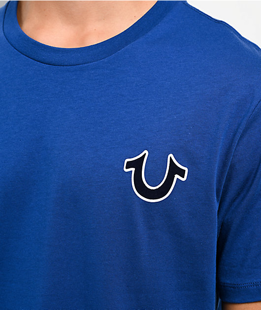True Religion Buddha Logo Blue T-Shirt