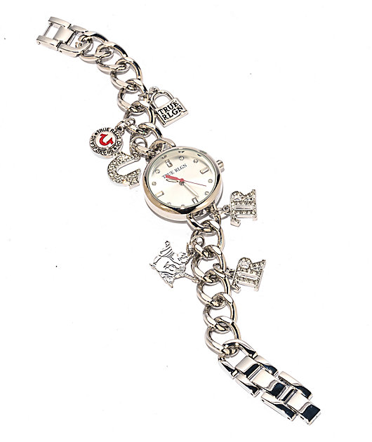 True Religion Charm Silver Watch
