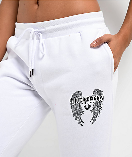 True Religion Bone White hotsell Jogger. Sizes & Quantities: Slim