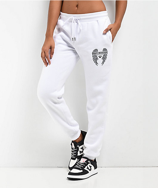 True Religion store Bone White Jogger. Sizes & Quantities: Slim