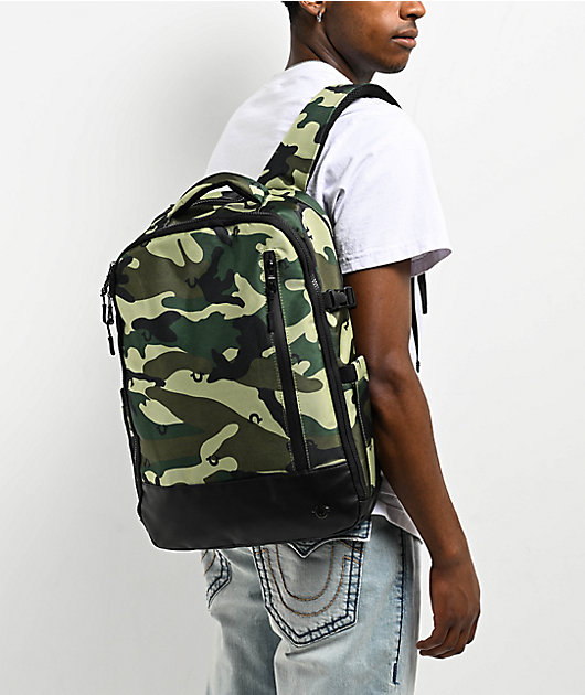 True Religion Dome Camo Backpack Zumiez