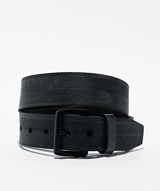 True Religion Drake Black & Grey Belt