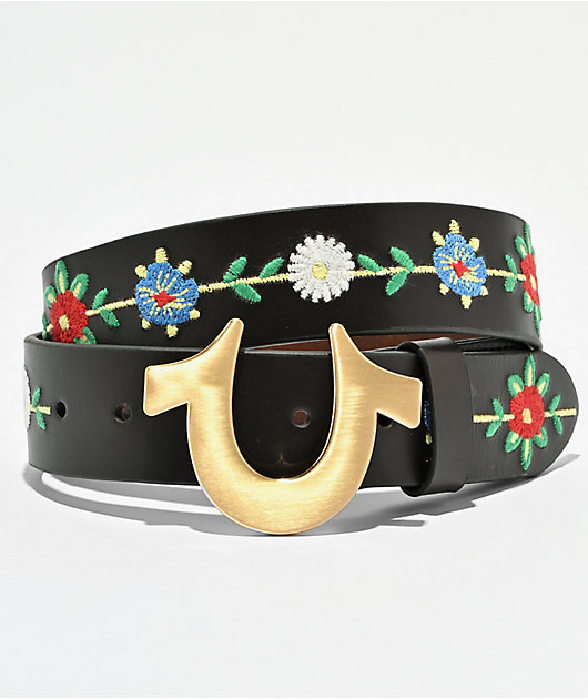 True Religion Gardenia Black Belt