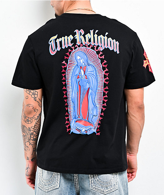 True Religion Guadalupe Black T-Shirt