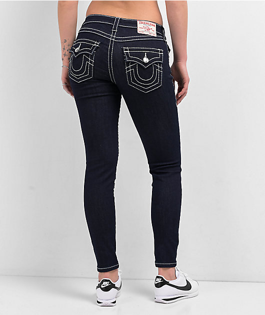 True Religion Jennie Big T Body Rinse Curvy Skinny Jeans | Zumiez