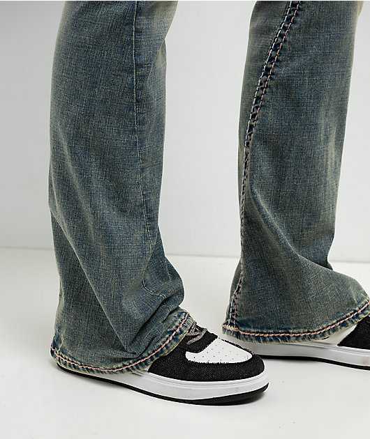 True Religion Joey Super T Medium Wash Bootcut Jeans