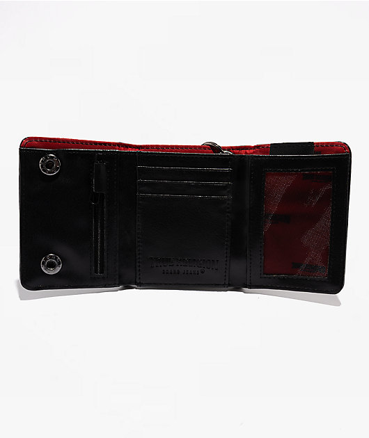 True Religion Kessler Black Chain Wallet