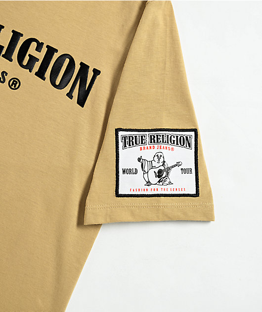 True Religion Kids Stitch Natural T-Shirt