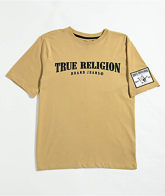 True Religion Kids Stitch Natural T-Shirt
