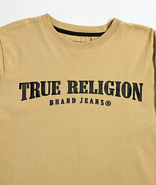 True Religion Kids Stitch Natural T-Shirt