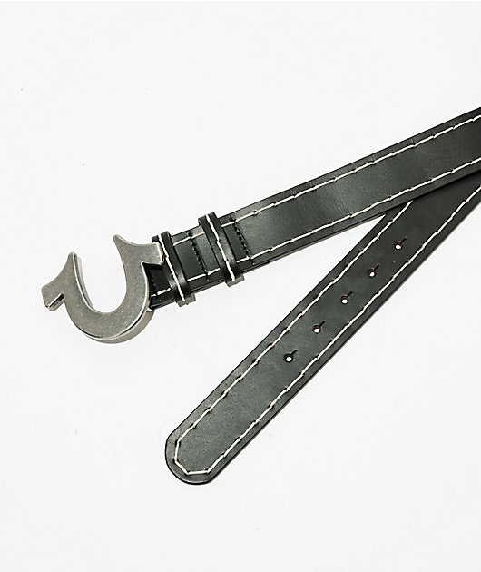 True Religion Lucky Break Black Belt | Zumiez