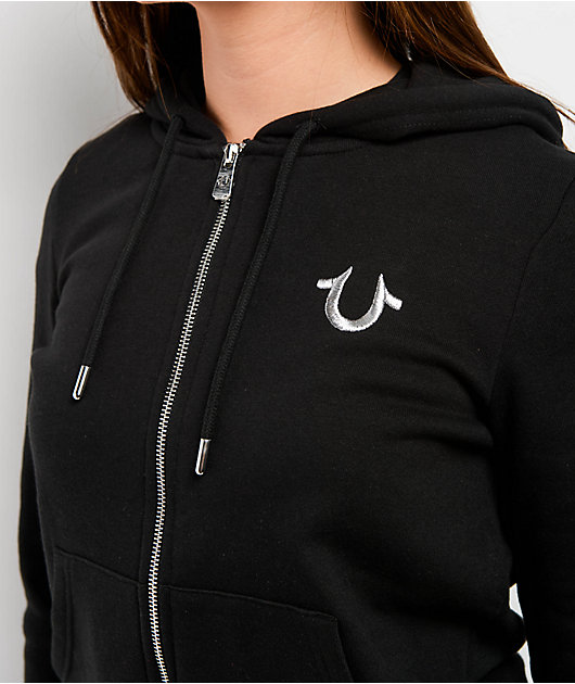 【TRUE RELIGION】★パーカー★ LLIC WORLD TOUR ZIP HOODIE GIRLS METALLIC WORLD TOUR ZIP HOODIE | True Religion
