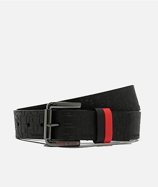 True Religion Nemo Black Belt | Zumiez