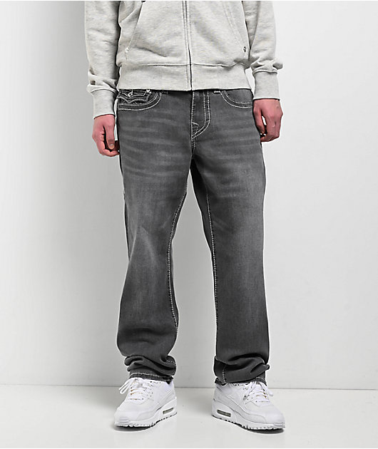 パンツ True religion Ricky giant BigT w31 True Religion Men's Ricky Big T Straight Leg Jean with Back