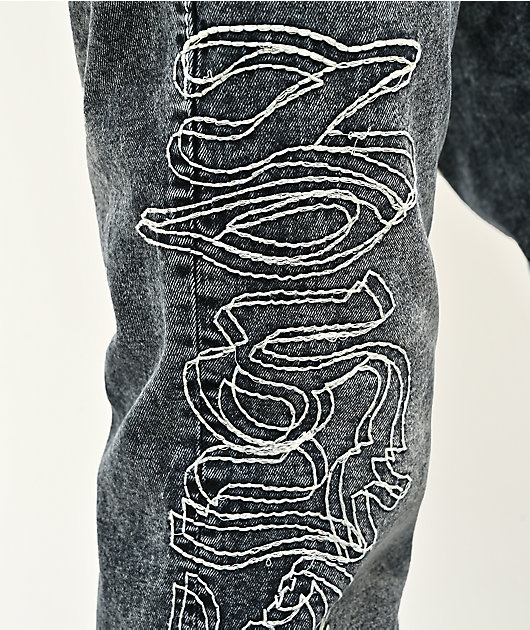 True Religion Ricky Big T Flap Jaded Blue Wash Straight Leg Jeans