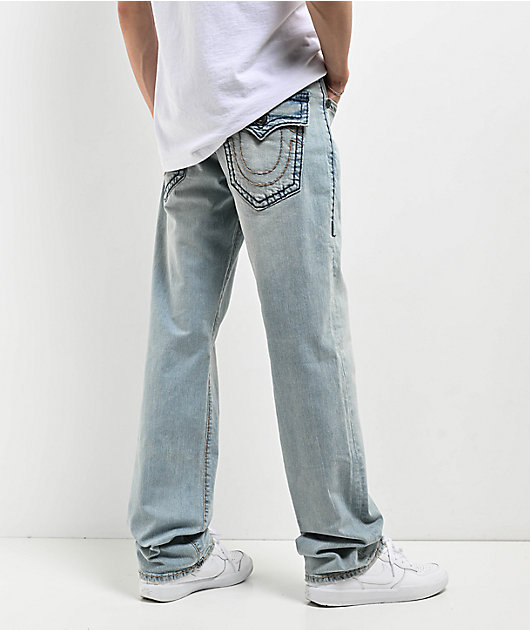 True Religion Men's Ricky Super T Nf Rope Hs, Darb Light