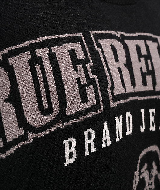 True Religion SRS Black Sweater