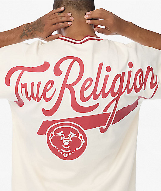 True Religion Script Winter Heavyweight Oversized T-Shirt