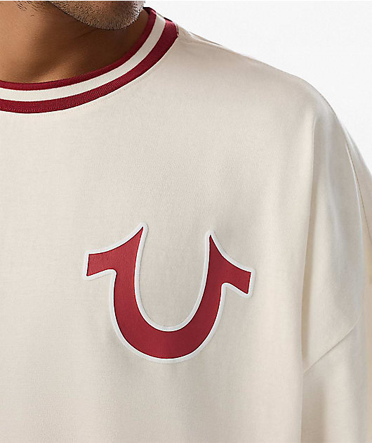True Religion Script Winter Heavyweight Oversized T-Shirt