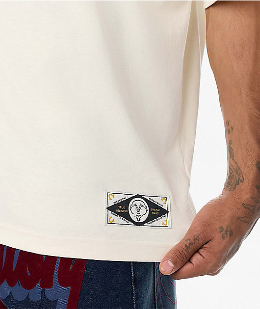 True Religion Script Winter Heavyweight Oversized T-Shirt