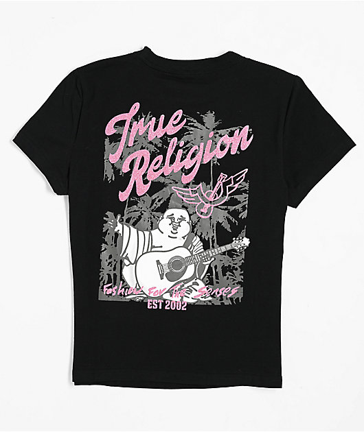 True Religion Spring Break Black T-Shirt