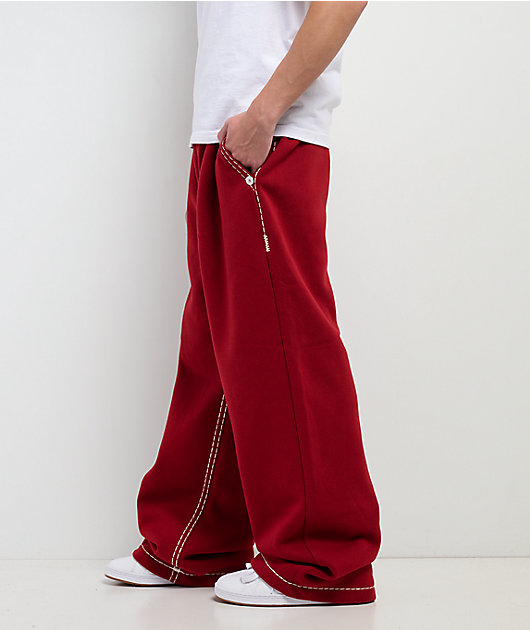 True Religion Super T Red Sweatpants
