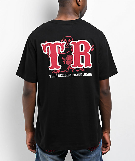 True Religion TR Buddha Black T-Shirt | Zumiez