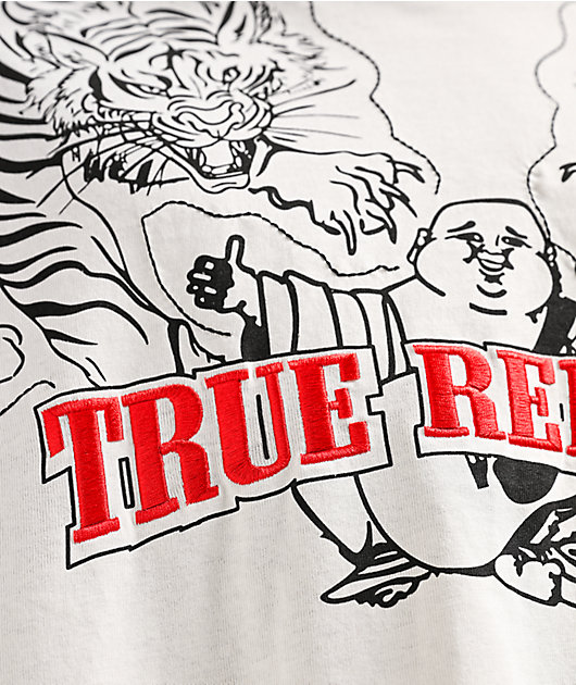 True Religion Tiger White T-Shirt