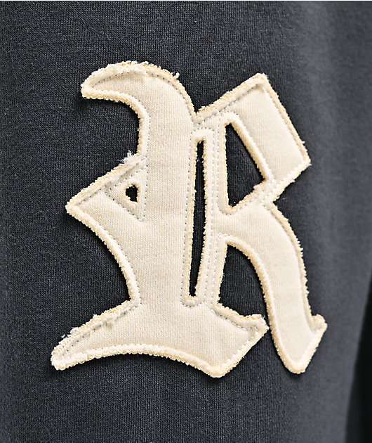 True Religion Tossed Logo Phantom Grey Sweatpants