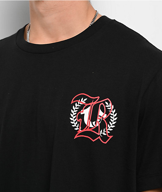 True Religion World Tour Logo Black T-Shirt