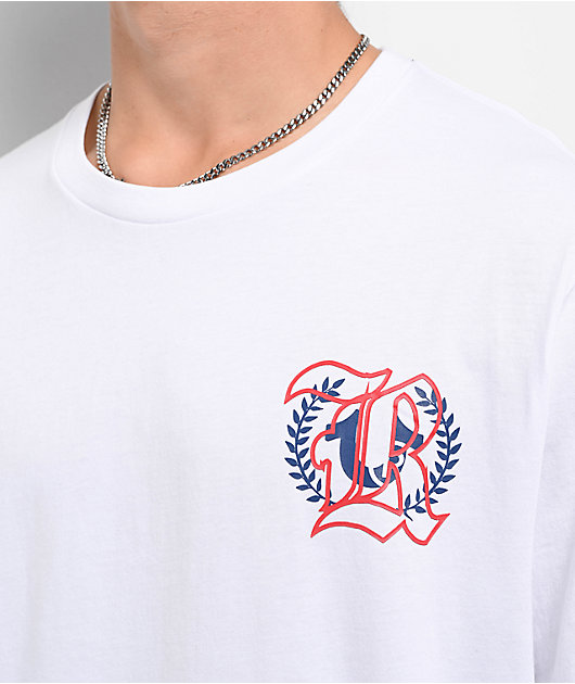 True Religion World Tour Logo White T-Shirt | Zumiez